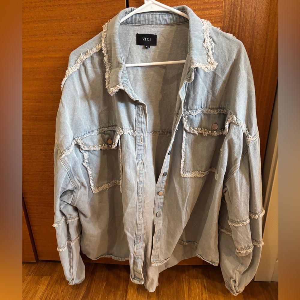 VICI Light Blue Denim Jacket